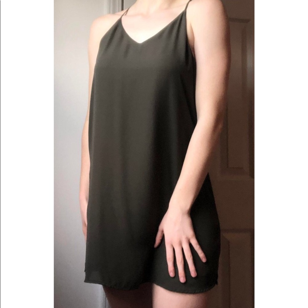 Tempted Reversible Green Dress